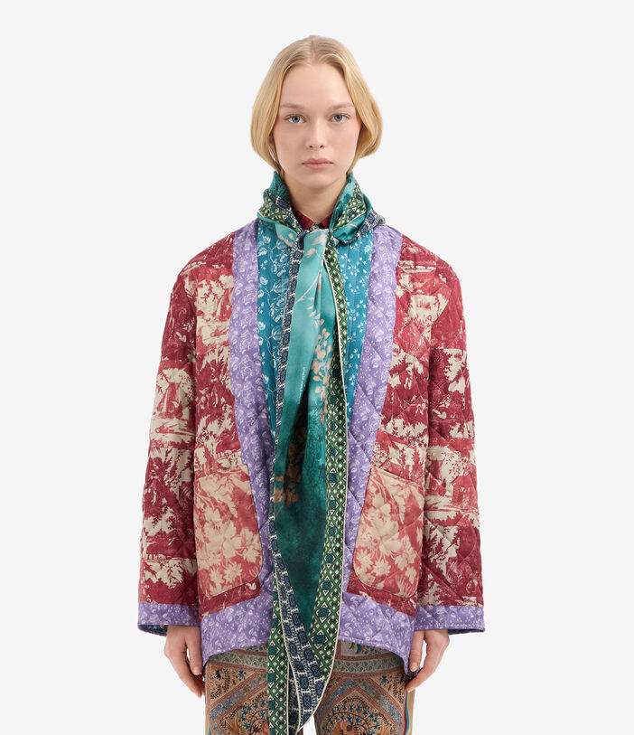Pierre Louis Mascia ALOEUW Scarf Silk 65x120 AQUAMARINE ALOEUWSW065X120LMFSE51481410118