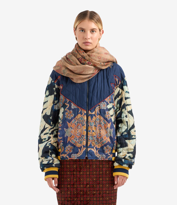 Pierre Louis Mascia EUCLIDE Shawl Scarf Cashmere 135x195 Multicolor EUCLIDES135X195SWS51232410121