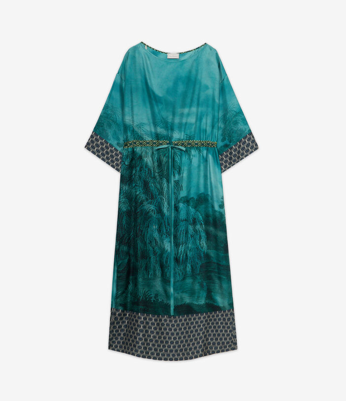 Pierre Louis Mascia ALOE Dress Silk Multicolor ALOESAB12178SE514930101