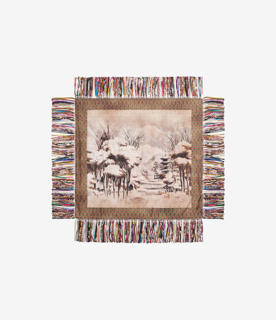 Pierre Louis Mascia ALOEUW Bandana Scarf Silk 90x90 Multicolor ALOEUWSW090X090MSTSE51581210118