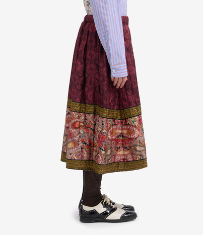 Pierre Louis Mascia ALODOX Skirt Silk Multicolor ALODOXGO12681SE516690101