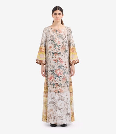 Pierre Louis Mascia ALOE Dress Silk Multicolor ALOESAB12602SE516373101