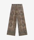 Pierre Louis Mascia KANPUR Palazzo Trousers Viscose Silk Multicolor KANPURSVPT11665VI513544101
