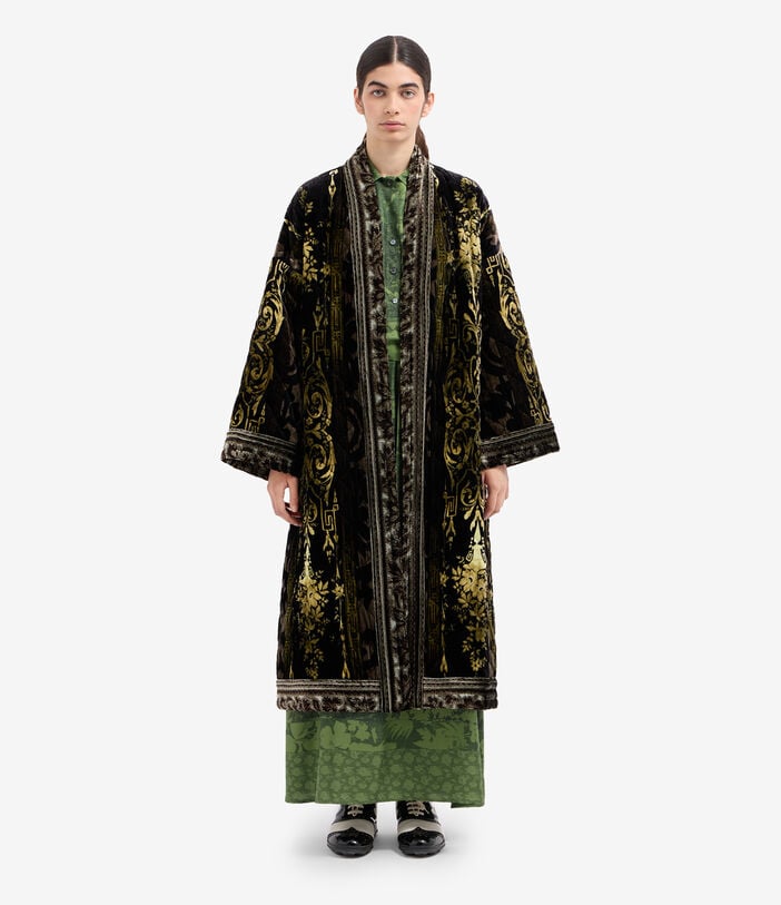 Pierre Louis Mascia KANADAS Kimono Viscose Silk Multicolor KANADASKM11944VI516455101