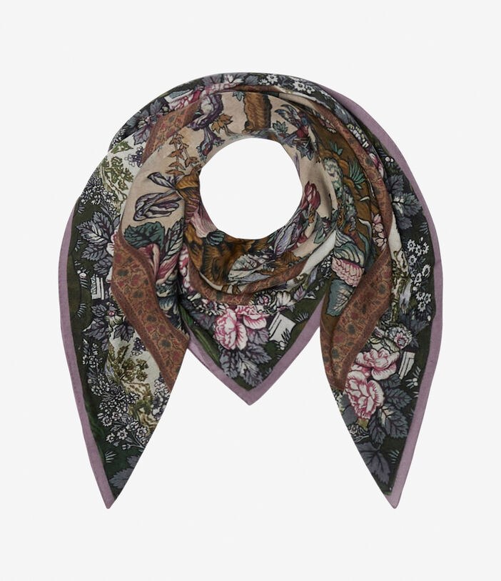 Pierre Louis Mascia MAGARWFB Shawl Scarf Wool 135x135 Multicolor MAGARWFBS135X135MWO515835101600