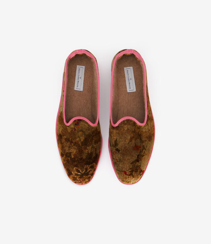 Pierre Louis Mascia KANPUR Loafer/Slippers Other fibres Multicolor KANPURPNTFRIULANEAF138764101