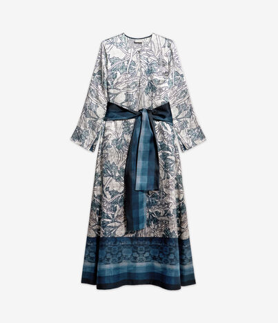 Pierre Louis Mascia MUTKA Dress Silk Multicolor MUTKAAB12365SE513489101