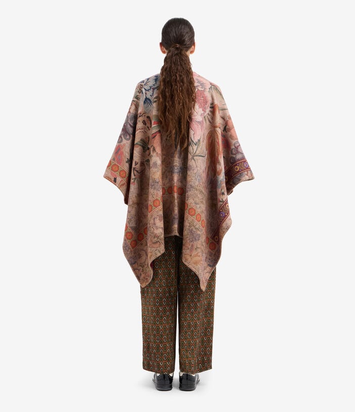 Pierre Louis Mascia PANCAKE Poncho Cape Wool Pierre Louis Mascia PANCAKE Poncho Cape Wool Multicolor PANCAKESGAPH006WO516616101