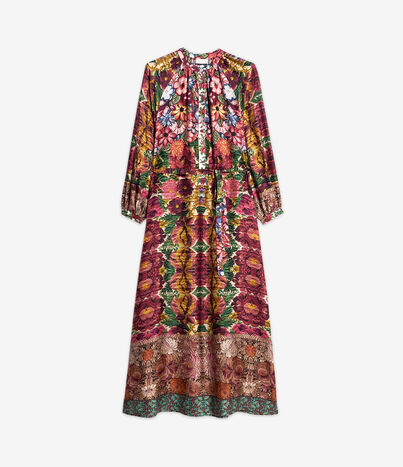Pierre Louis Mascia ALOE Dress Silk Multicolor ALOESAB11524SE513356101