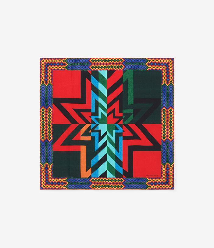 Pierre Louis Mascia ALOEUW Bandana Scarf Silk 67x67 Pierre Louis Mascia ALOEUW Bandana Scarf Silk 67x67 Multicolor ALOEUWSW067X067MSE51271810118