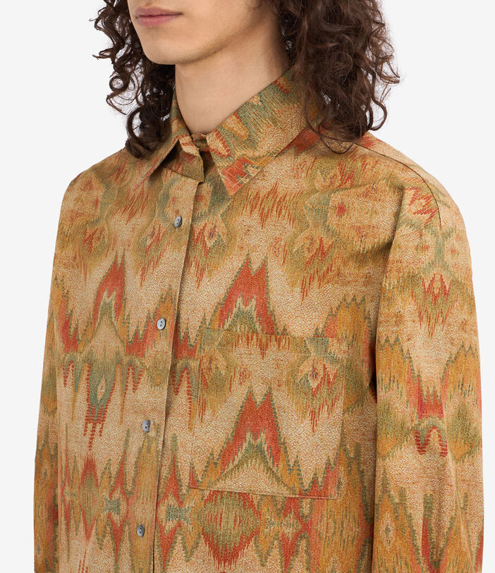 Pierre Louis Mascia TESLABIO Longsleeve Shirt Cotton Multicolor TESLABIOSCML12318CO513256101
