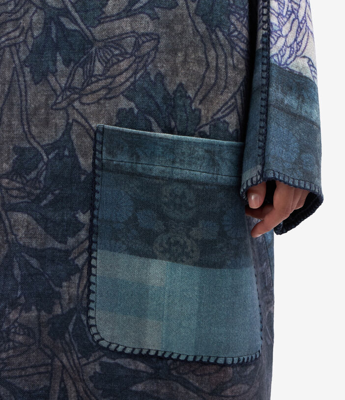Pierre Louis Mascia PANCAKE Kimono Wool Multicolor PANCAKESKM12254WO513424101