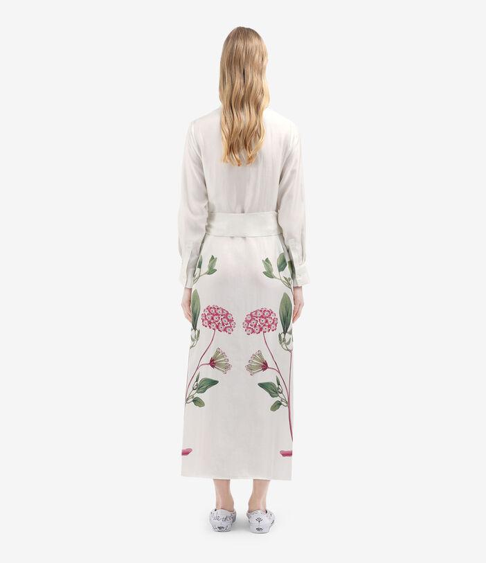 Pierre Louis Mascia ALOEGOTS Shirt Dress Silk Multicolor ALOEGOTSSAB12474SE514661101