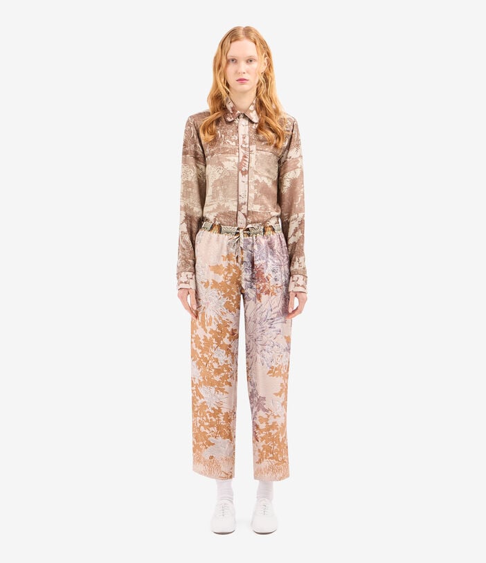 Pierre Louis Mascia ALOE Trousers Silk ALBA ALOESPT10959SE517914101