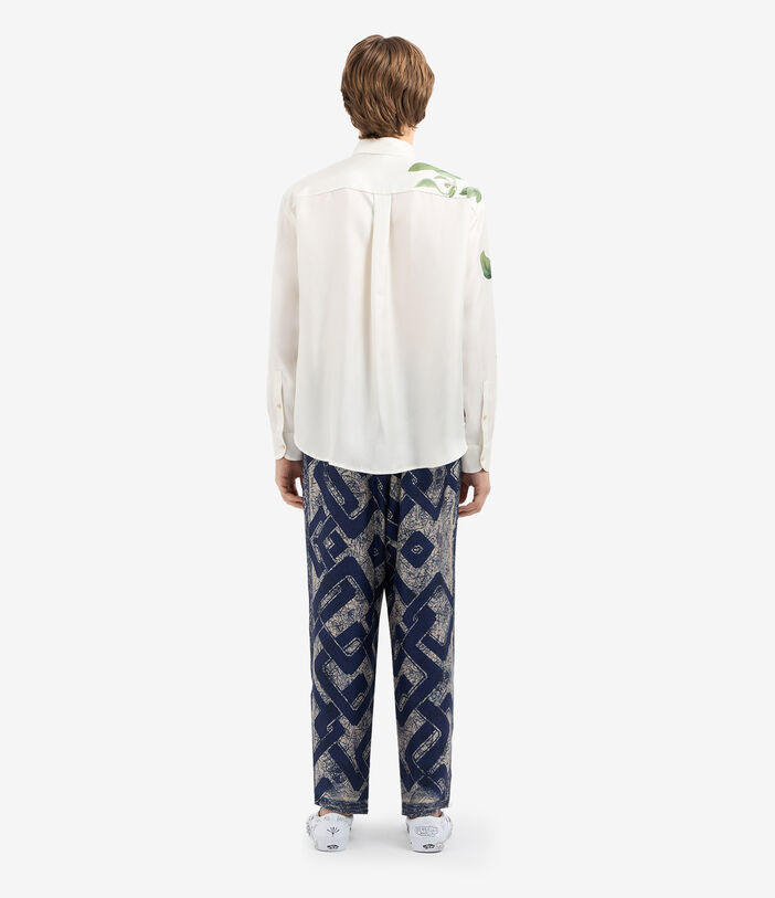 Pierre Louis Mascia ALOEGOTS Longsleeve Shirt Silk WHITE ALOEGOTSSCML10643SE514660101