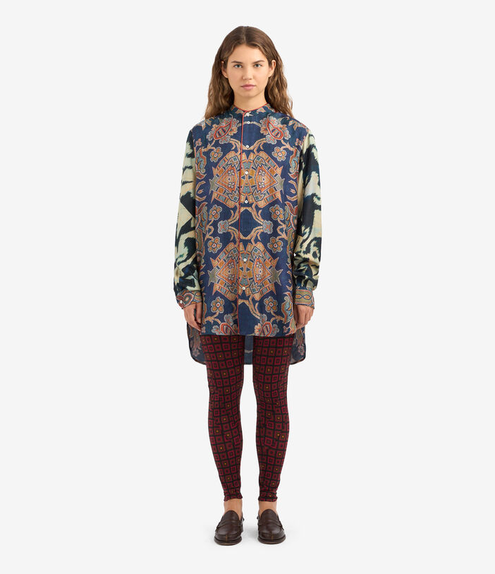 Pierre Louis Mascia ALOE Longsleeve Shirt Silk Multicolor ALOESCML11185SE513215101