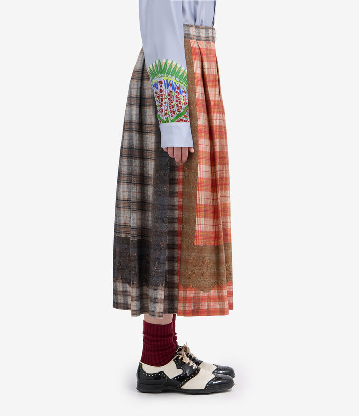 Pierre Louis Mascia DYLAN Skirt Virgin wool Pierre Louis Mascia DYLAN Skirt Virgin wool Multicolor DYLANSGO12360WV516360101