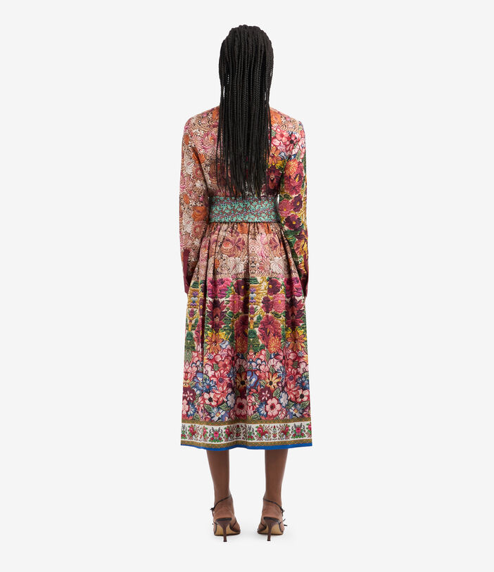 Pierre Louis Mascia CIALDA Skirt Silk Multicolor CIALDASGO12314SE513316101