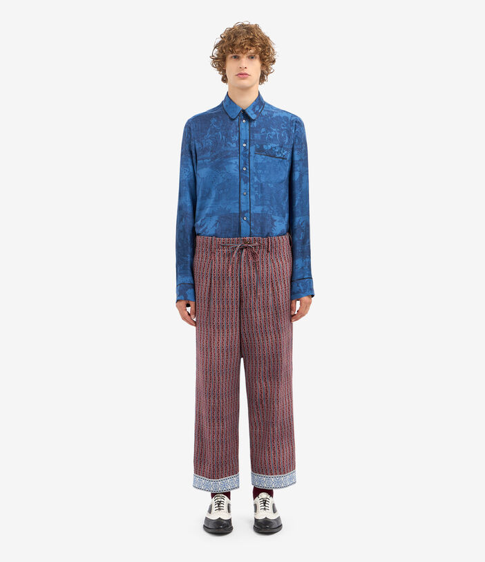 Pierre Louis Mascia DYLAN Trousers Virgin wool Pierre Louis Mascia DYLAN Trousers Virgin wool Multicolor DYLANSPT12172WV143903101