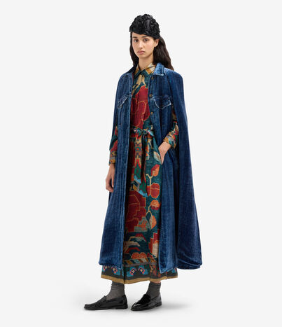Pierre Louis Mascia KANDOX Cape Viscose Silk MARE LAVATO KANDOXMA12930VI519551101