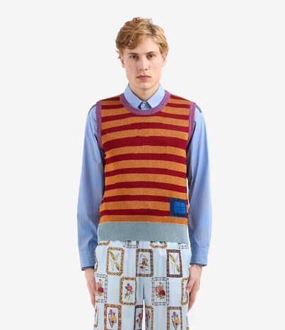 Pierre Louis Mascia TRICOT Gilet Acetate Multicolor TRICOTGLPPP001ACRIGA