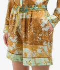 Pierre Louis Mascia ALOE Shorts Silk CARAMELLO ALOESPN12170SE518130103