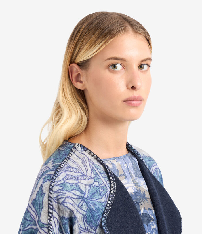 Pierre Louis Mascia PANCAKE Kimono Wool Multicolor PANCAKESKM12254WO513424101
