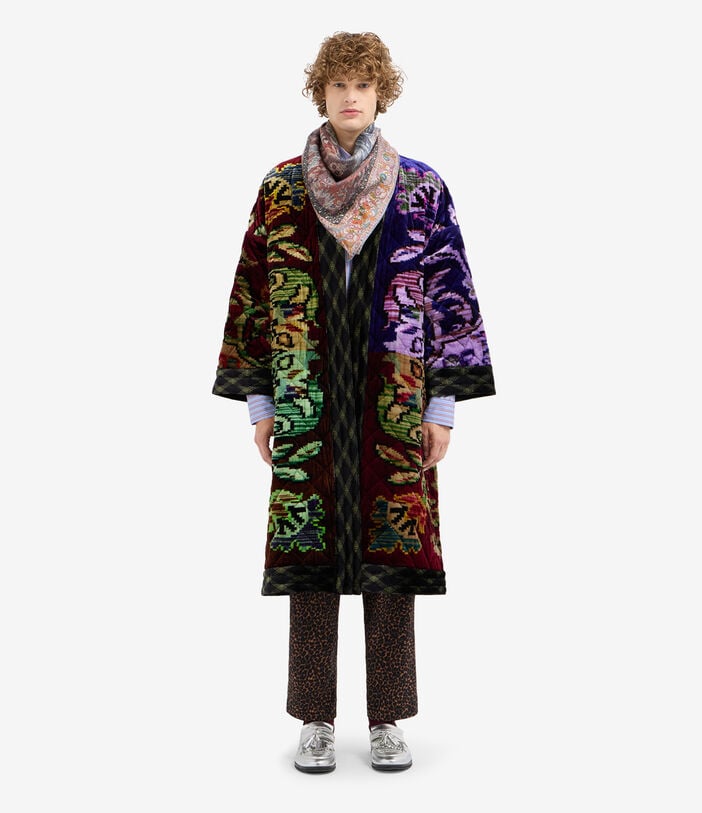 Pierre Louis Mascia KANADAS Kimono Viscose Silk Pierre Louis Mascia KANADAS Kimono Viscose Silk Multicolor KANADASKM11944VI516454101