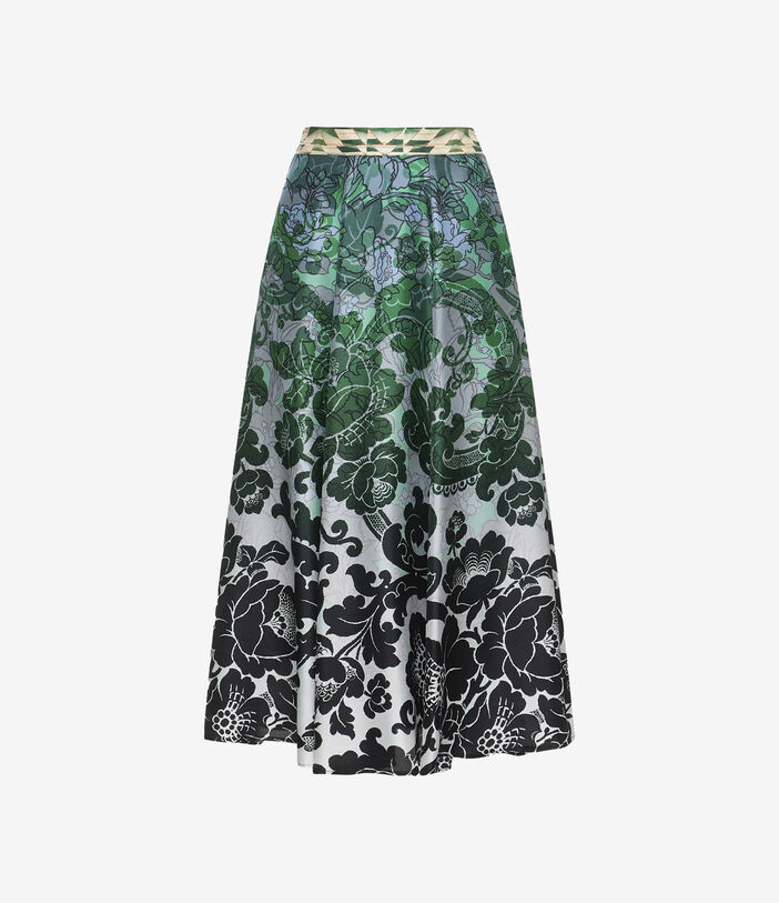 Pierre Louis Mascia ALOE Skirt Silk Multicolor ALOESGO12050SE511807101