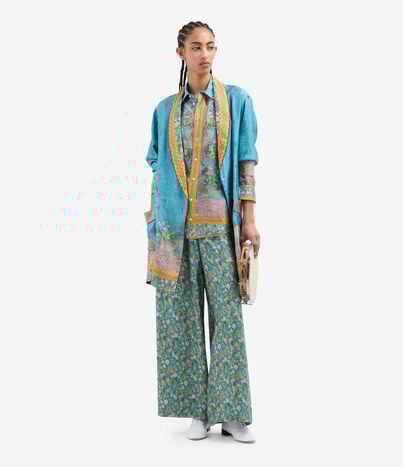 Pierre Louis Mascia ALOE Longsleeve Shirt Silk CELESTE ALOESCML10642SE518570101