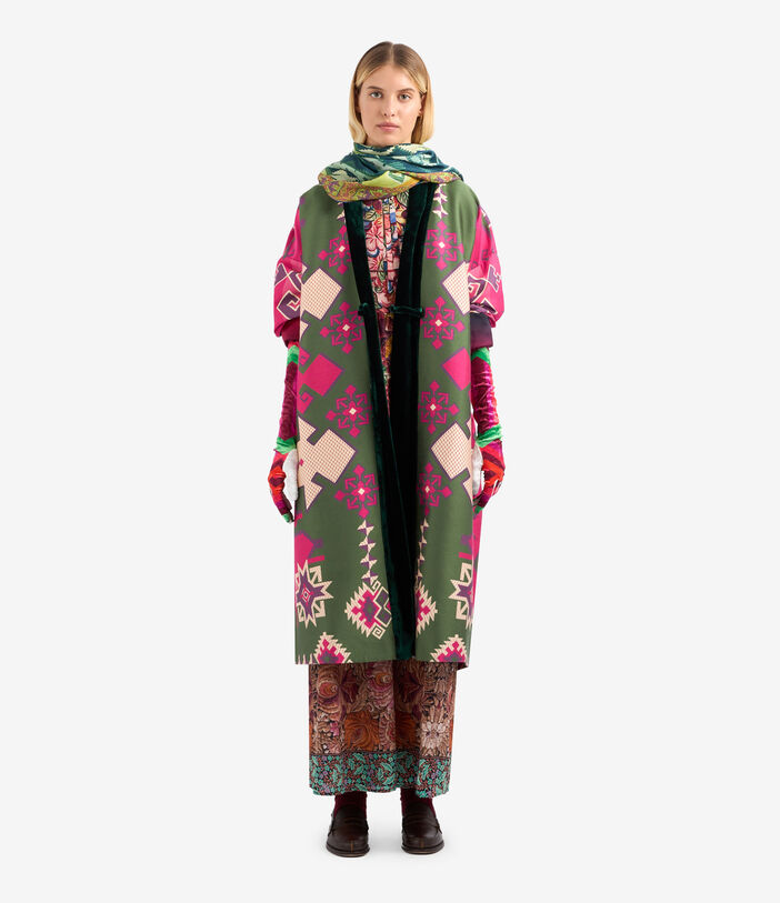 Pierre Louis Mascia JP332ADA Kimono Silk Multicolor JP332ADAKM12344SEKILIM