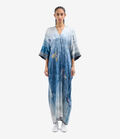 Pierre Louis Mascia MUTKA Kaftan Dress Silk CIELO VELATO MUTKASAB12658SE518029101