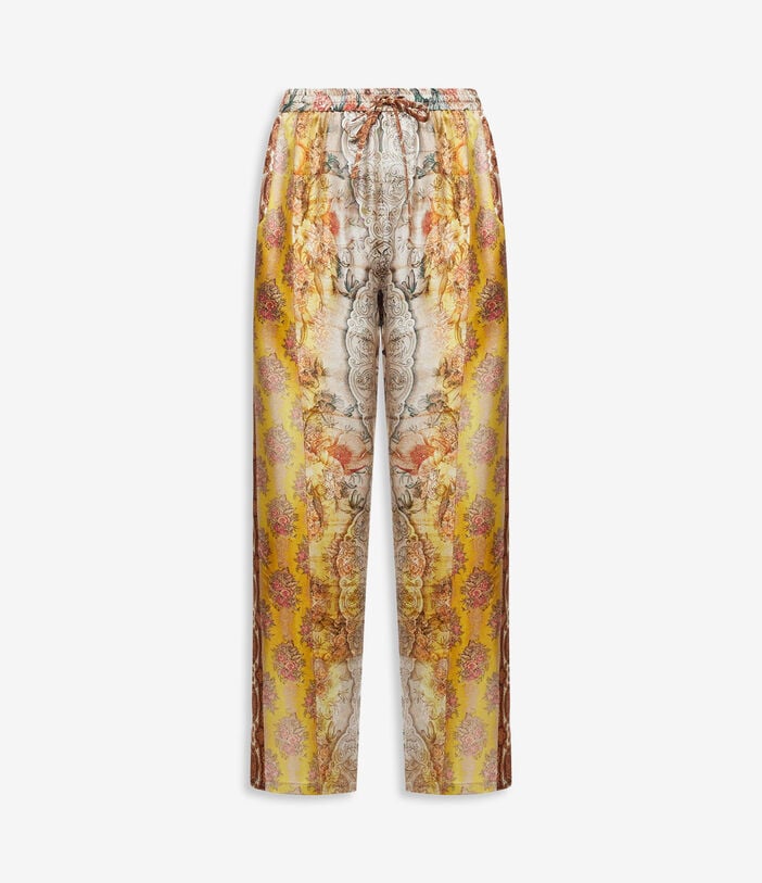 Pierre Louis Mascia ALOE Trousers Silk Pierre Louis Mascia ALOE Trousers Silk Multicolor ALOESPT10959SE516271101