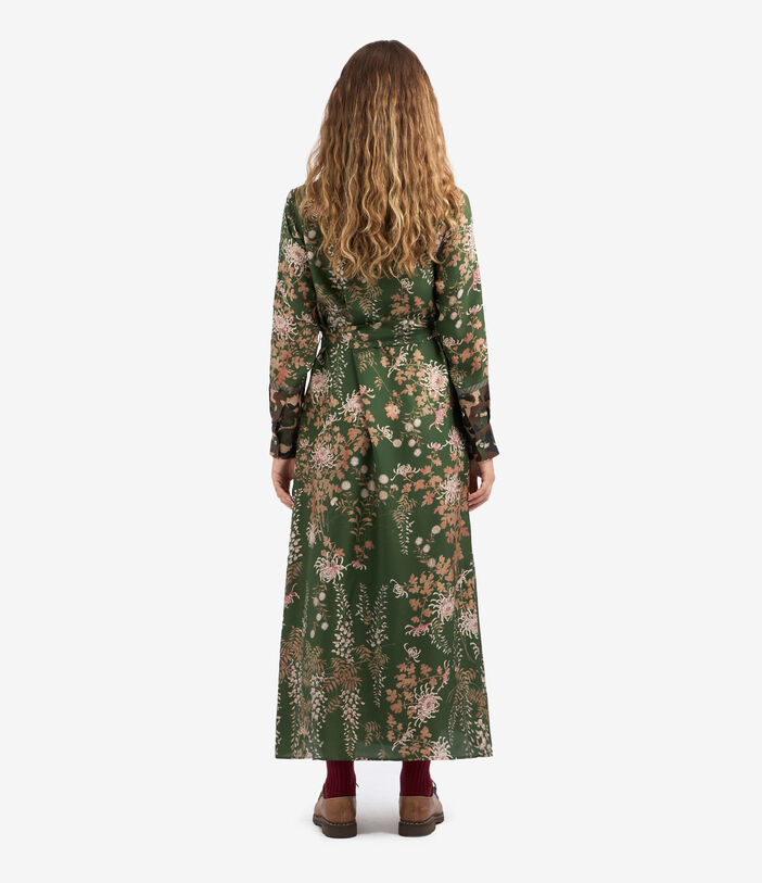 Pierre Louis Mascia ALOE Shirt Dress Silk Multicolor ALOESAB12179SE513338101