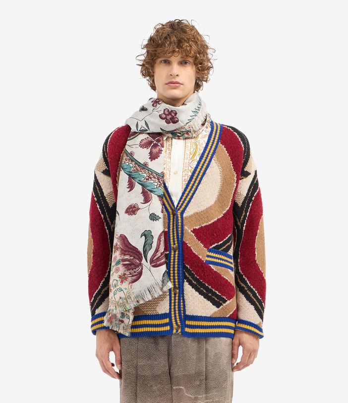 Pierre Louis Mascia ALOEUW Shawl Scarf Silk 135x195 Pierre Louis Mascia ALOEUW Shawl Scarf Silk 135x195 Multicolor ALOEUWSW135X195S4SE51563210118