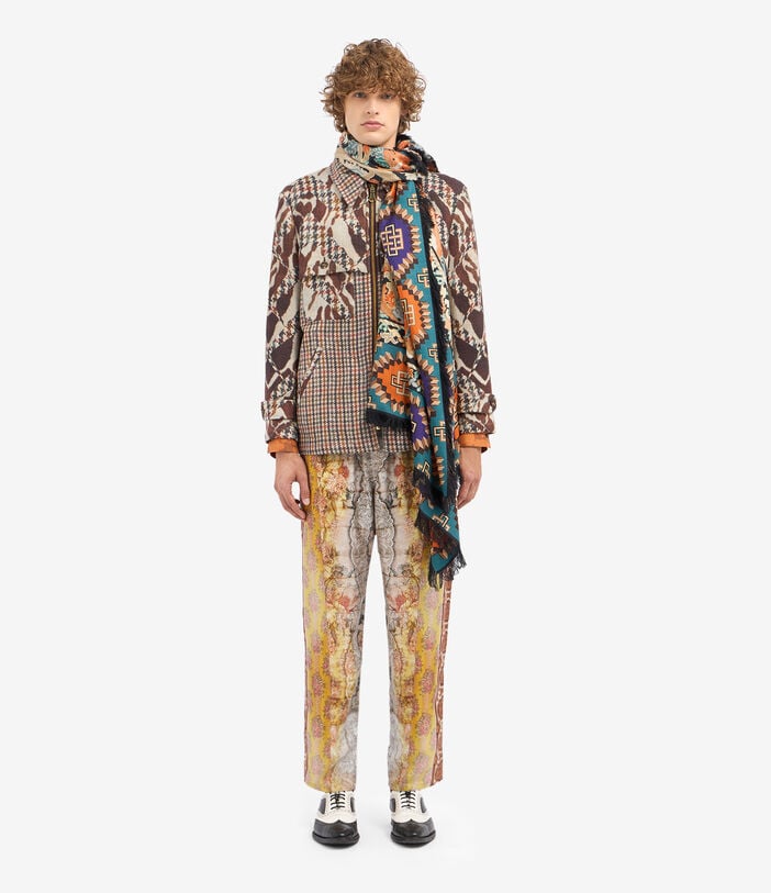 Pierre Louis Mascia ALOE Trousers Silk Pierre Louis Mascia ALOE Trousers Silk Multicolor ALOESPT10959SE516271101