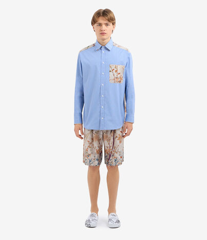 Pierre Louis Mascia ALOTHO Longsleeve Shirt Cotton Silk Multicolor ALOTHOCML12469CO514994101