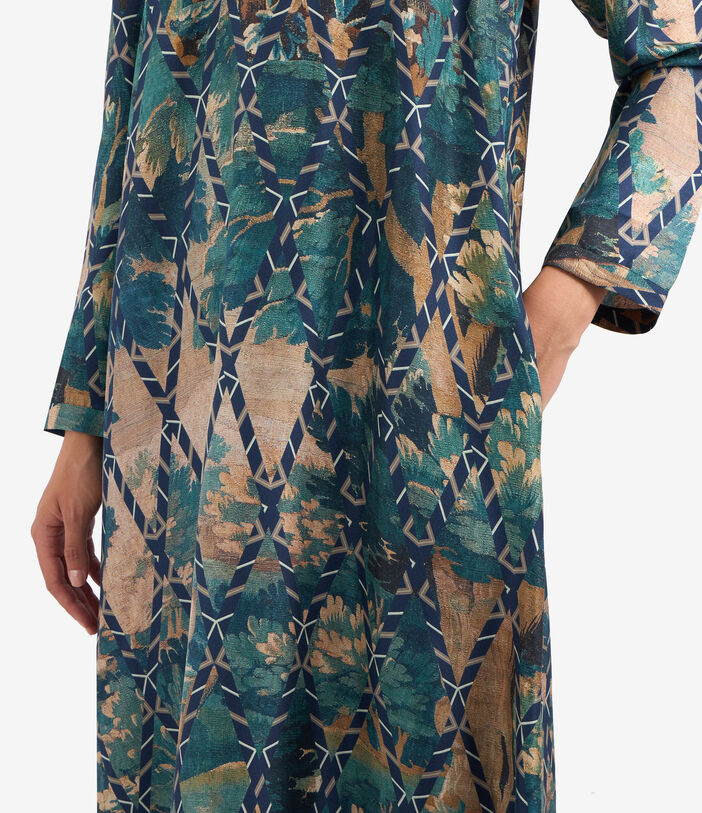 Pierre Louis Mascia CIALDA Dress Silk Multicolor CIALDASAB12349SE513482101
