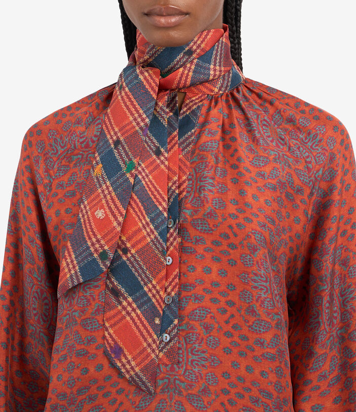 Pierre Louis Mascia ALOE Longsleeve Shirt Silk Multicolor ALOESCML12361SE513567101