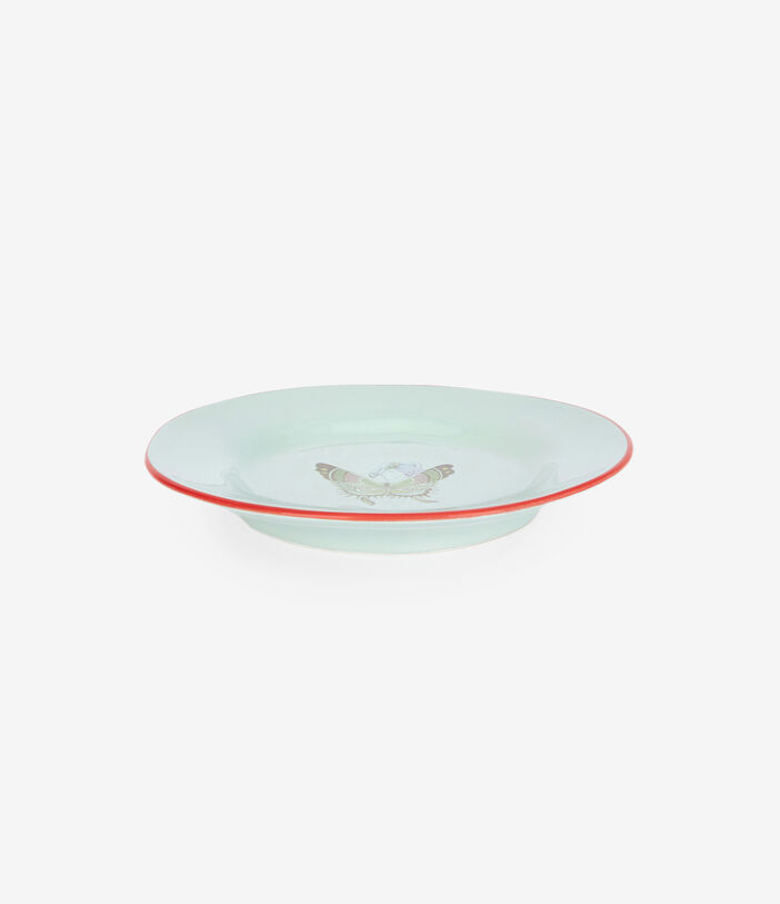 Pierre Louis Mascia PLATE Floral Plate Ceramic/Earthenware LIGHT BLUE PLATEAP01CRMAZZURRO