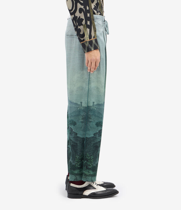 Pierre Louis Mascia ADASTRGUM Trousers Silk Pierre Louis Mascia ADASTRGUM Trousers Silk Multicolor ADASTRGUMSPT12172SE516332101