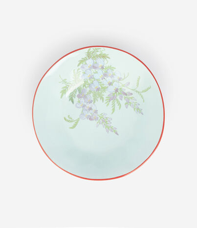 Pierre Louis Mascia BOWL Floral Bowl Ceramic/Earthenware Multicolor BOWLAP23CRMAZZURRO