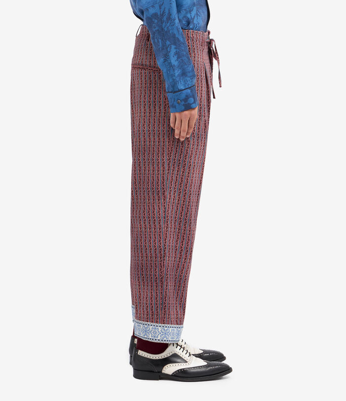 Pierre Louis Mascia DYLAN Trousers Virgin wool Multicolor DYLANSPT12172WV143903101