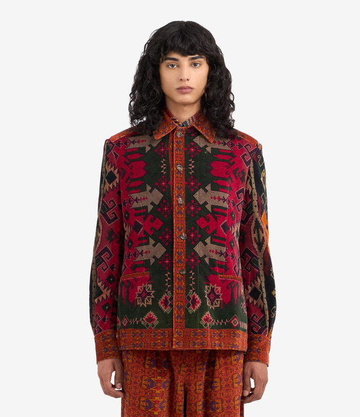 Pierre Louis Mascia REVENGE Jacket Cotton Multicolor REVENGESOVGC11730CO513561101