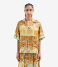Pierre Louis Mascia ALOE Shortsleeve Shirt Silk CARAMELLO ALOESCMC11927SE518137103