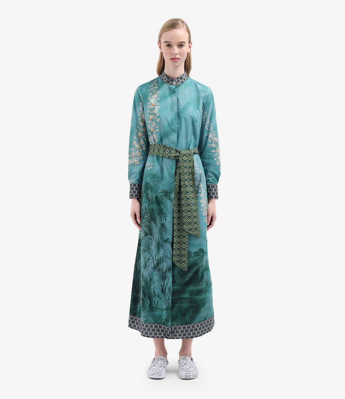 Pierre Louis Mascia DIOMEDE Dress Cotton Multicolor DIOMEDESAB12441CO515035101