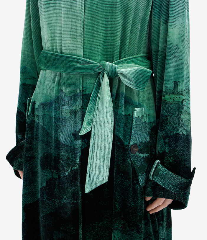 Pierre Louis Mascia KANPUR Jacket/Raincoat Viscose Silk Multicolor KANPURSSPO12706VI516552101