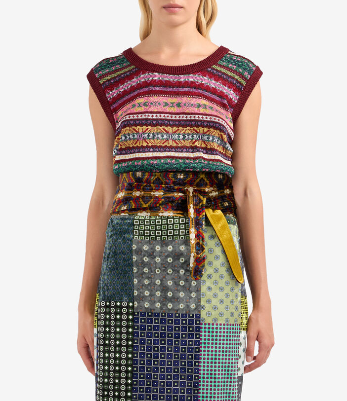 Pierre Louis Mascia KANSADA Belt Viscose Silk Multicolor KANSADACITRAVI139644101