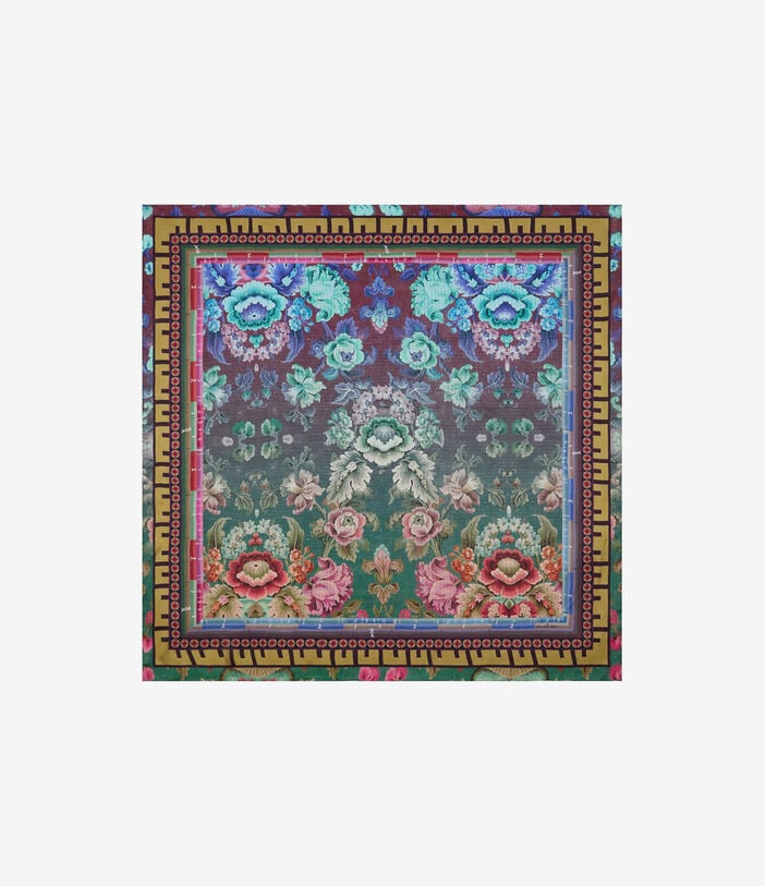 Pierre Louis Mascia MOLARE Scarf Silk 135x135 PEONIA MOLARESW135X135MSE517557101