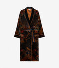 Pierre Louis Mascia KANPUR Dressing Gown Viscose Silk Pierre Louis Mascia KANPUR Dressing Gown Viscose Silk BLACK TEA KANPUR2SVT11668L124VI513134101